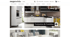 Desktop Screenshot of megamobilia.com.br